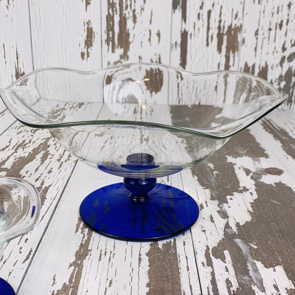 Partylite 3 Piece Glass Set - Picture 2 of 4